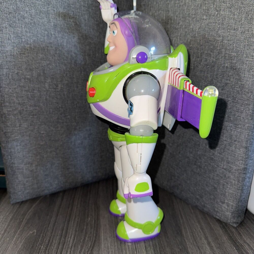 Buzz Lightyear 12.5” Talking Action Figure. Button Activated Jet Wings And Laser - Picture 3 of 10